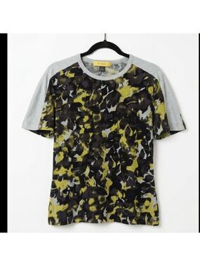 St John Black and Yellow Raglan Top Medium